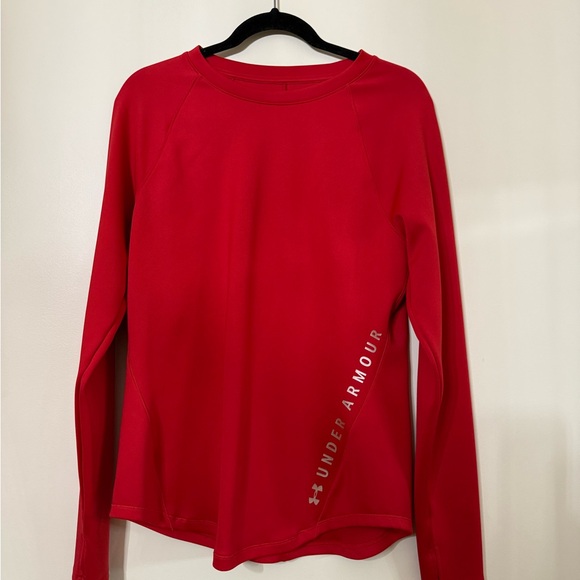 Under Armour Women's Red Sweatshirt - Picture 1 of 2
